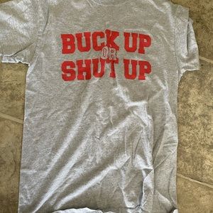 Buck up tee